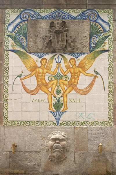 Fountain Decoration by Unbekannt Unbekannt